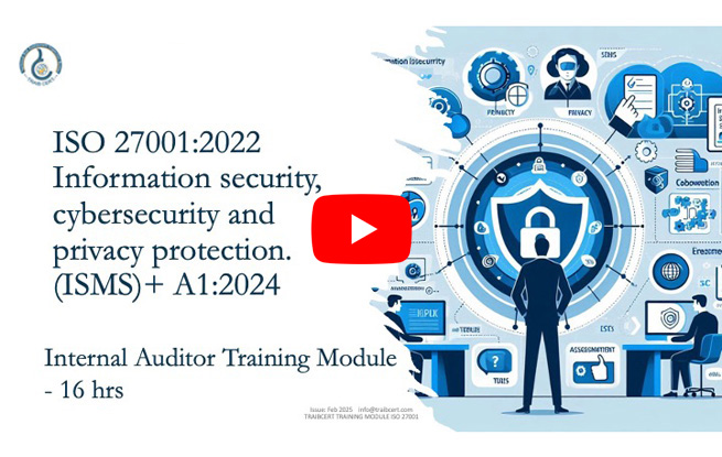 ISO 27001:2022 Internal Auditor Training
